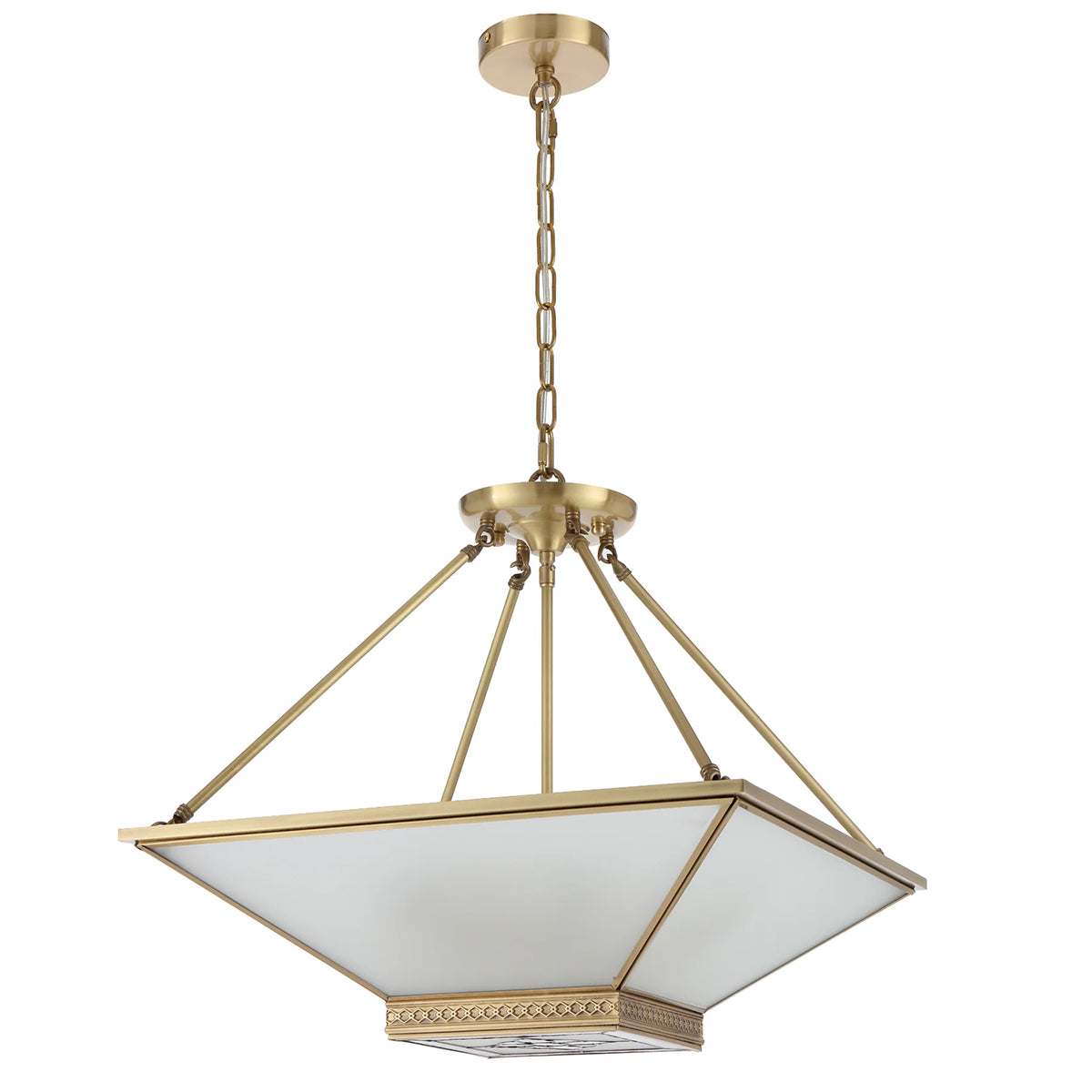 Bracci Artisan Brass Pendant Light