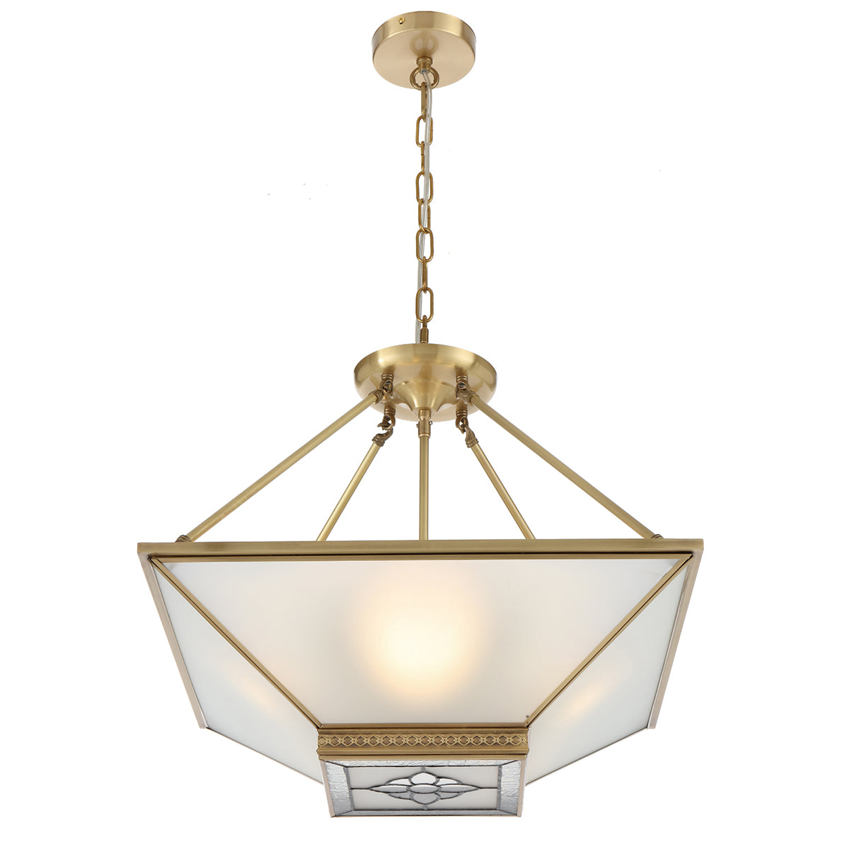 Bracci Artisan Brass Pendant Light