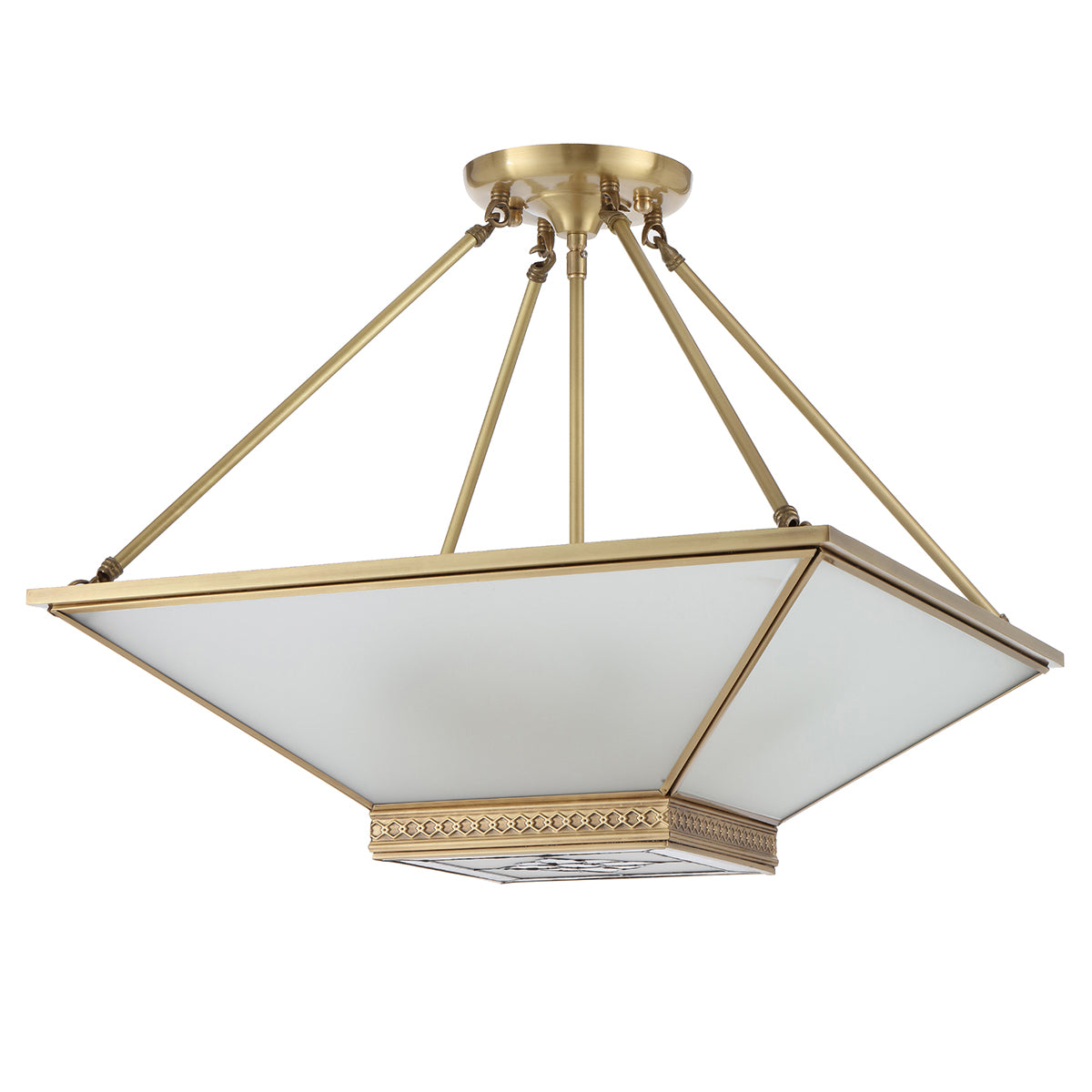 Bracci Artisan Brass Pendant Light