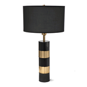 Brama Marble Table Lamp - Gold / Black
