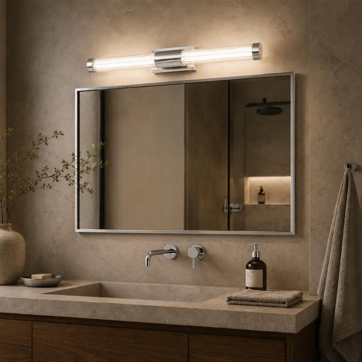 Bremen Twin LED Vanity Wall Light