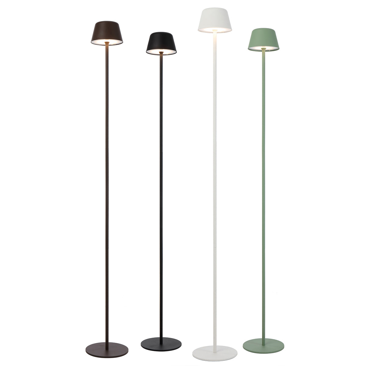 Briana Rechargeable LED Floor Lamp with Touch Dimming
