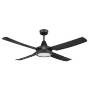 Cruze 52" Ezy-Fit 4 Blade AC Ceiling Fan with LED Light