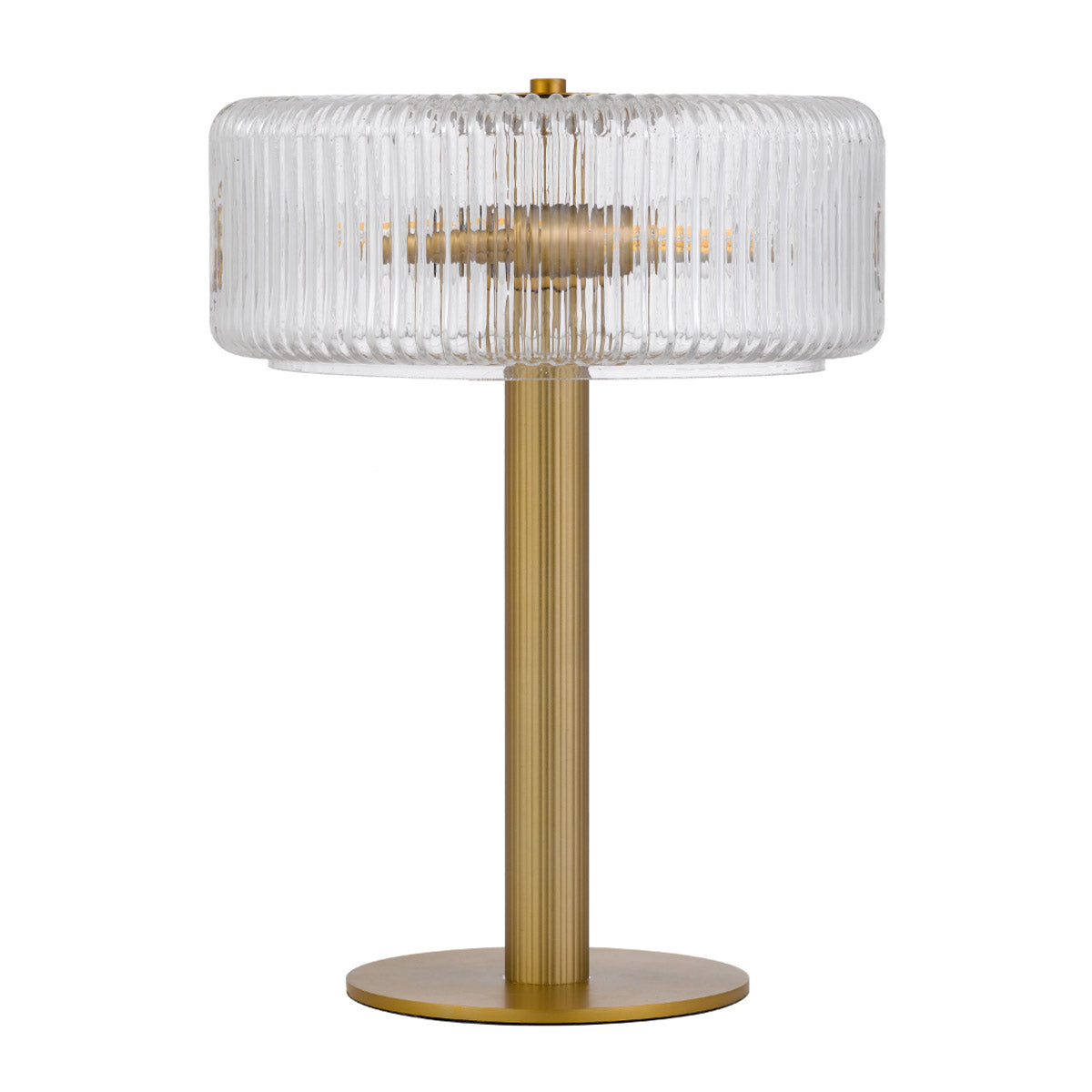 Brizo Touch Table Lamp with Touch Control and Glass Shade