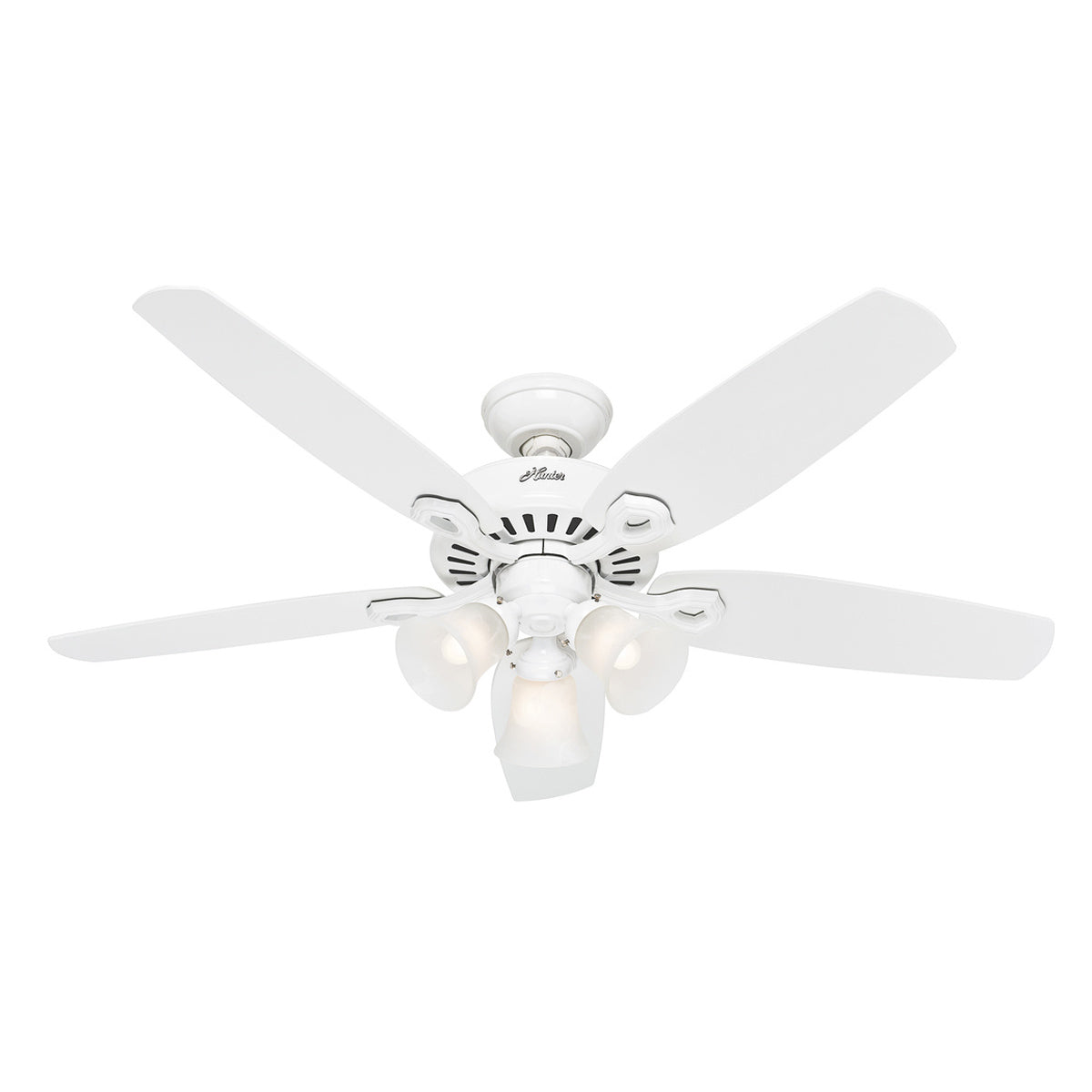 Builder Plus 52" Timber AC Ceiling Fan with LED Light