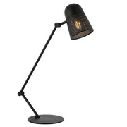 Cadena Adjustable Table and Floor Lamp with Micro Perforated Shade