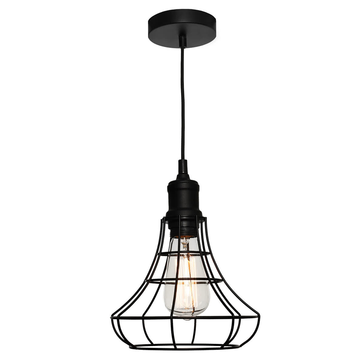 Cage 1Lt Pendant