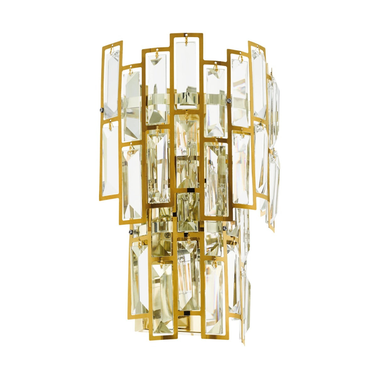 Calmeilles Modern 3LT Crystal Wall Light