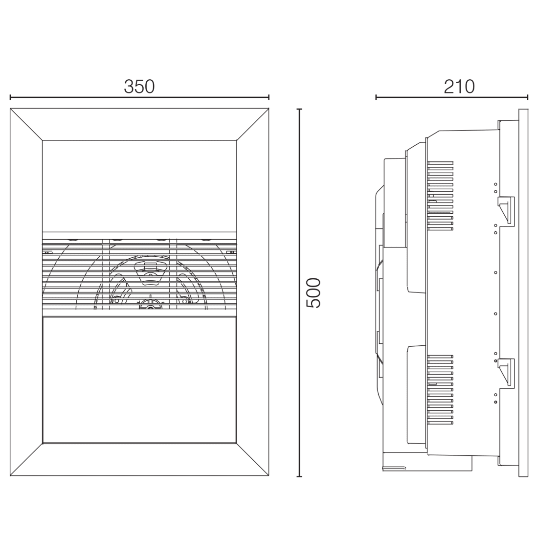 Calor 3 in 1 Heater Exhaust Fan