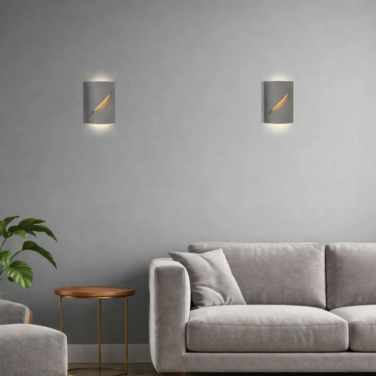 Calro Gypsum Architectural Wall Light