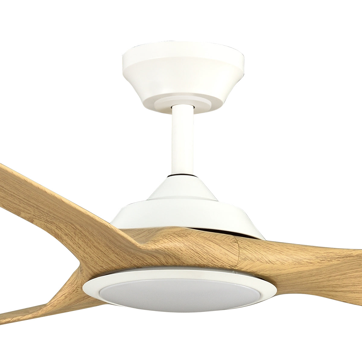 Capri 24W LED Ceiling Fan Light Kit - Tri-Colour