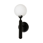 Caranda Modern Metal Opal Sphere Bracket Wall Light