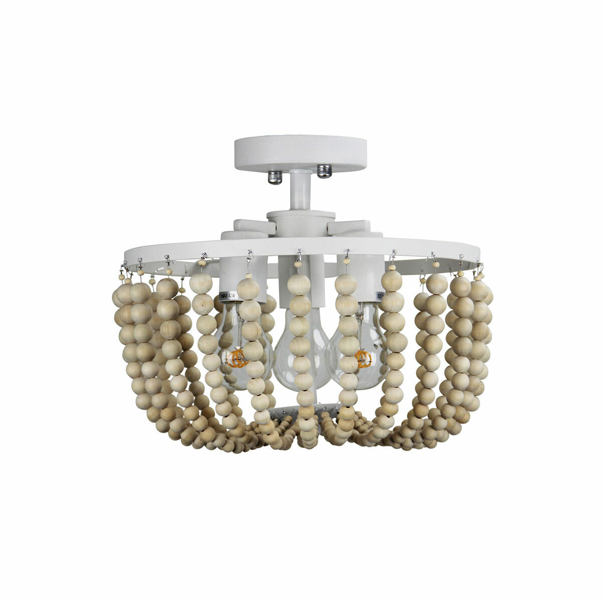 Cascara Natural 3 Light Ceiling Light
