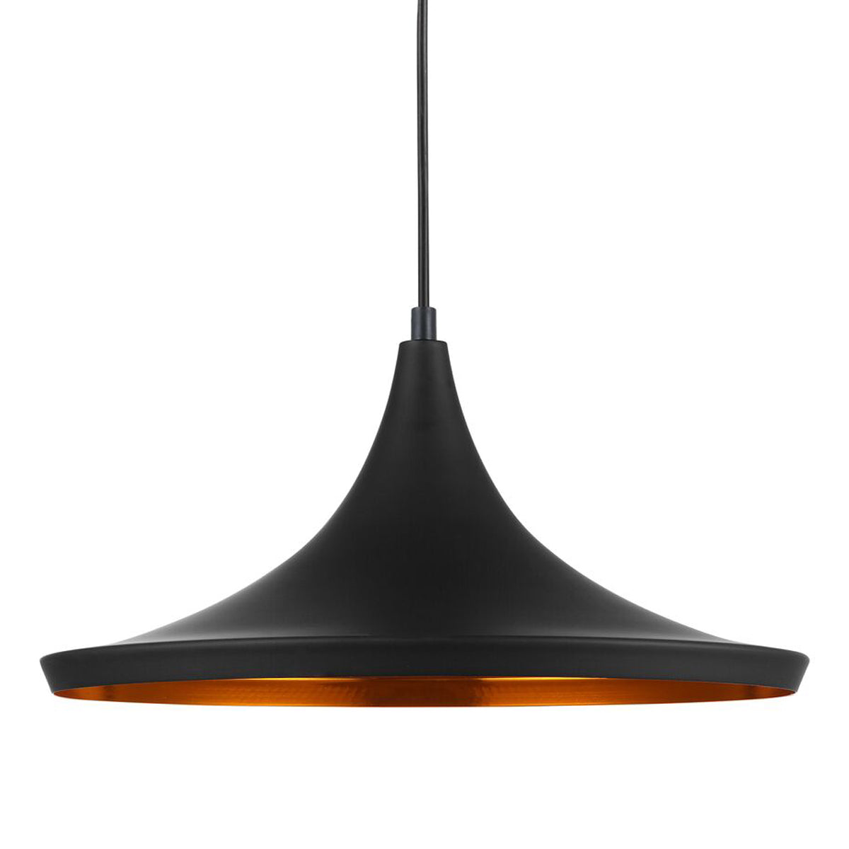 Caviar Mexican Hat Pendant Light - Black