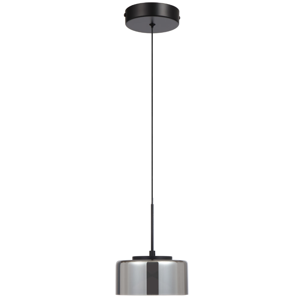 Cedro 1 Light LED Tri-Colour Rectangular Dome Pendant