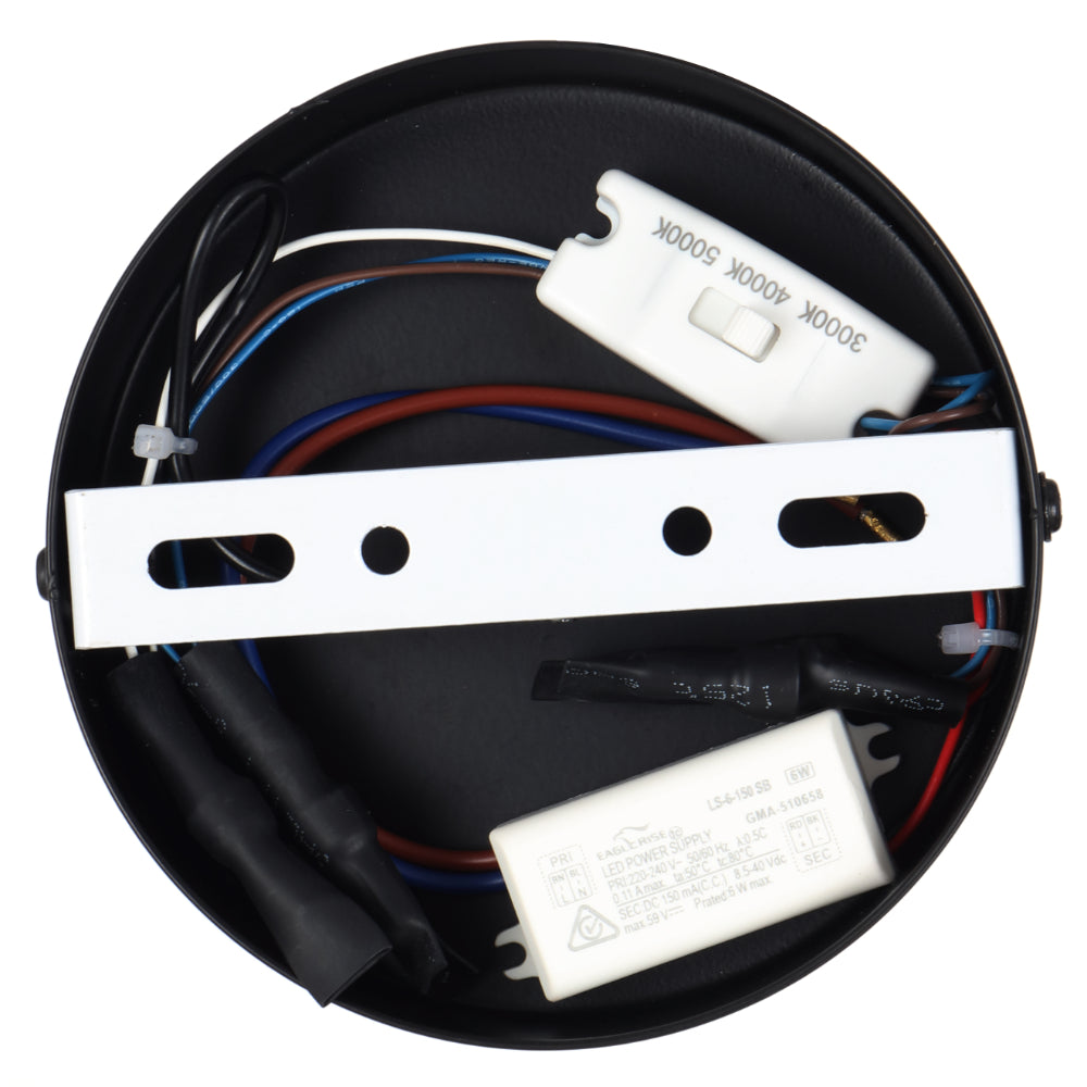 Cedro 1 Light LED Tri-Colour Rectangular Dome Pendant