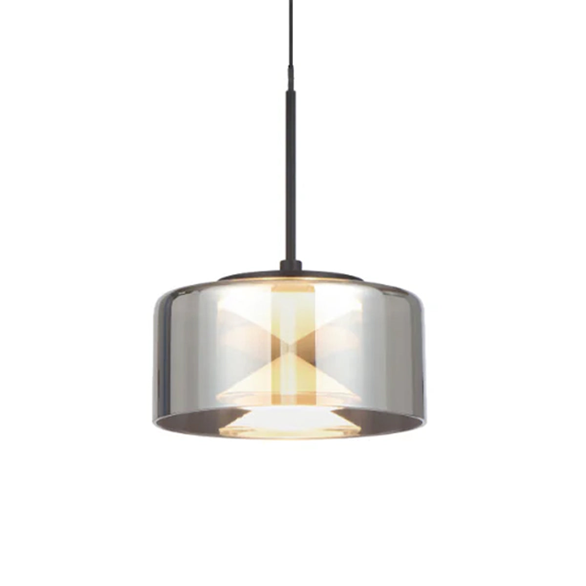 Cedro 1 Light LED Tri-Colour Rectangular Dome Pendant