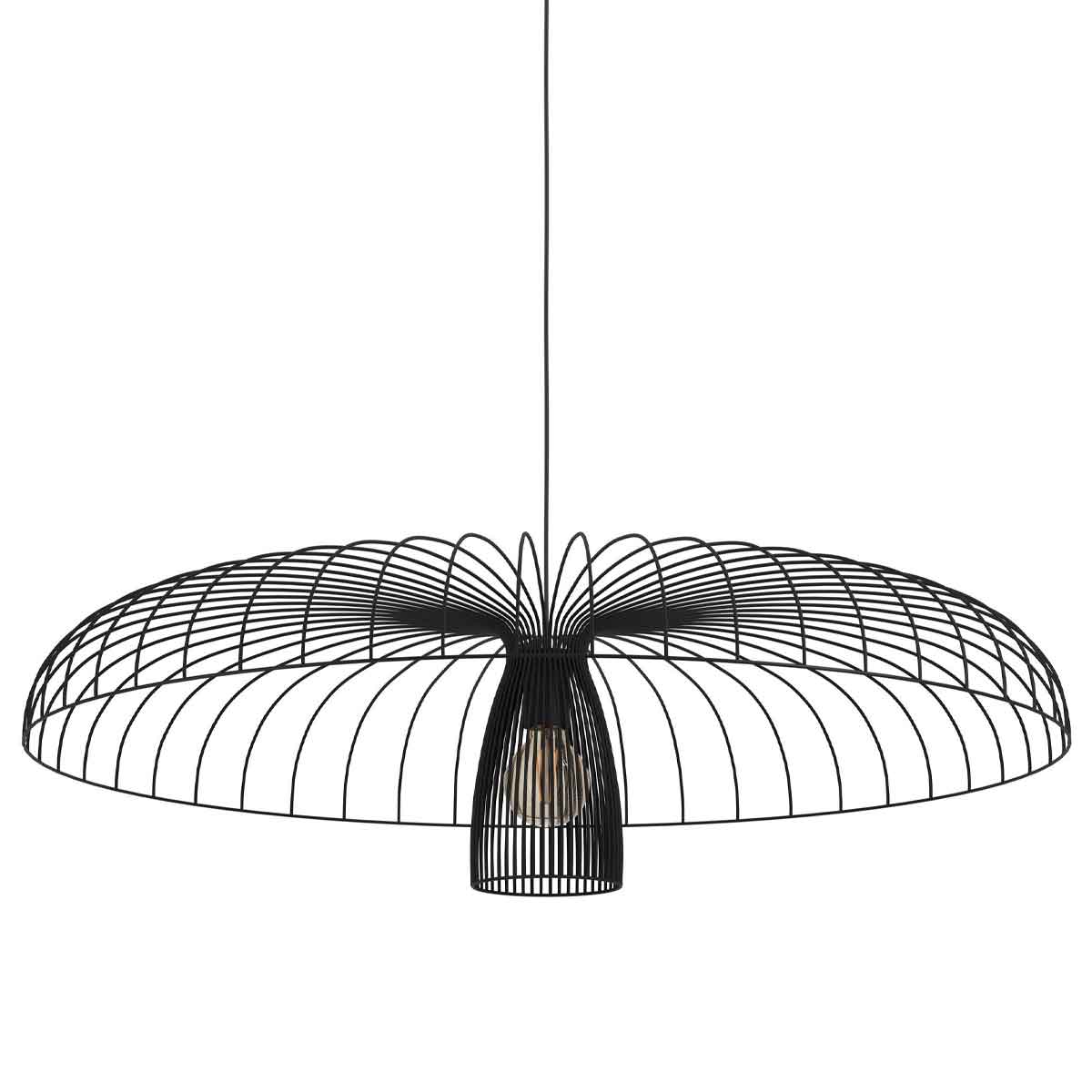 Champerico Pendant Light 60W - Steel Black