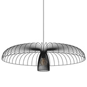 Champerico Pendant Light 60W - Steel Black