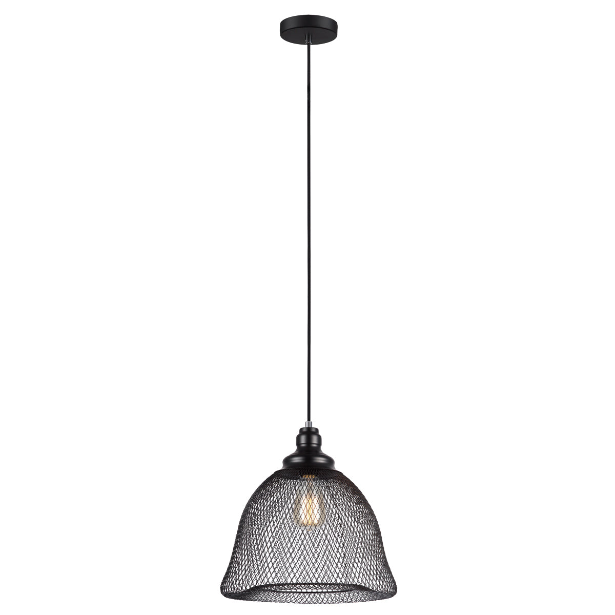 Cheveux 3 Large Metal Cage Pendant Light