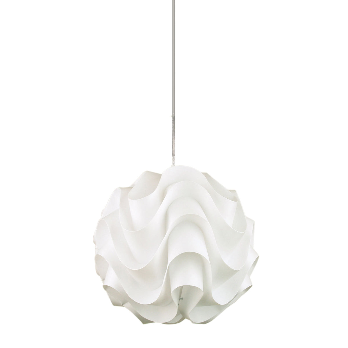 Chic 43 Acrylic Wavy Pendant Light