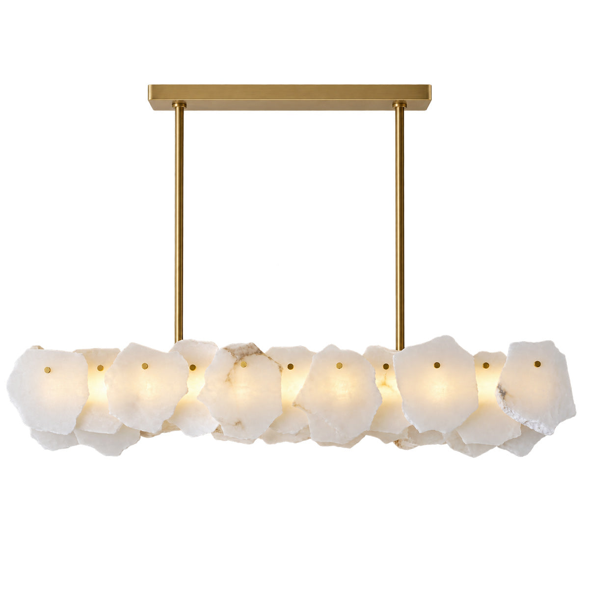 Christos 1600mm Natural Stone LED Pendant Light