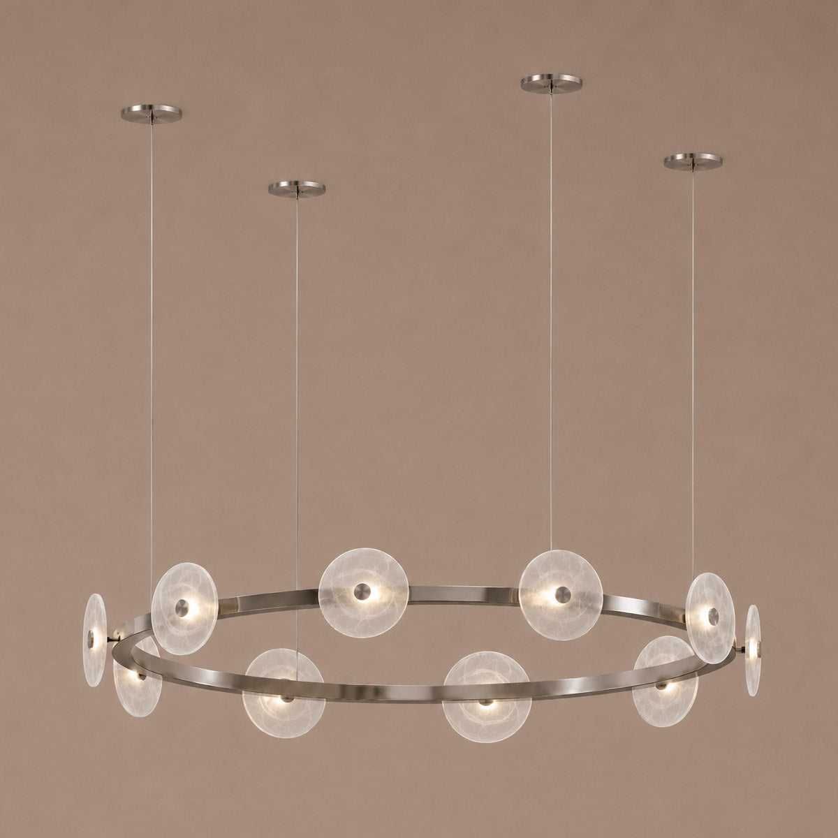 Cirkulos Halo 10 Light LED Round Pendant