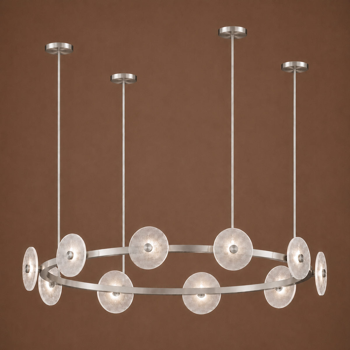 Cirkulos Halo 10 Light LED Round Pendant