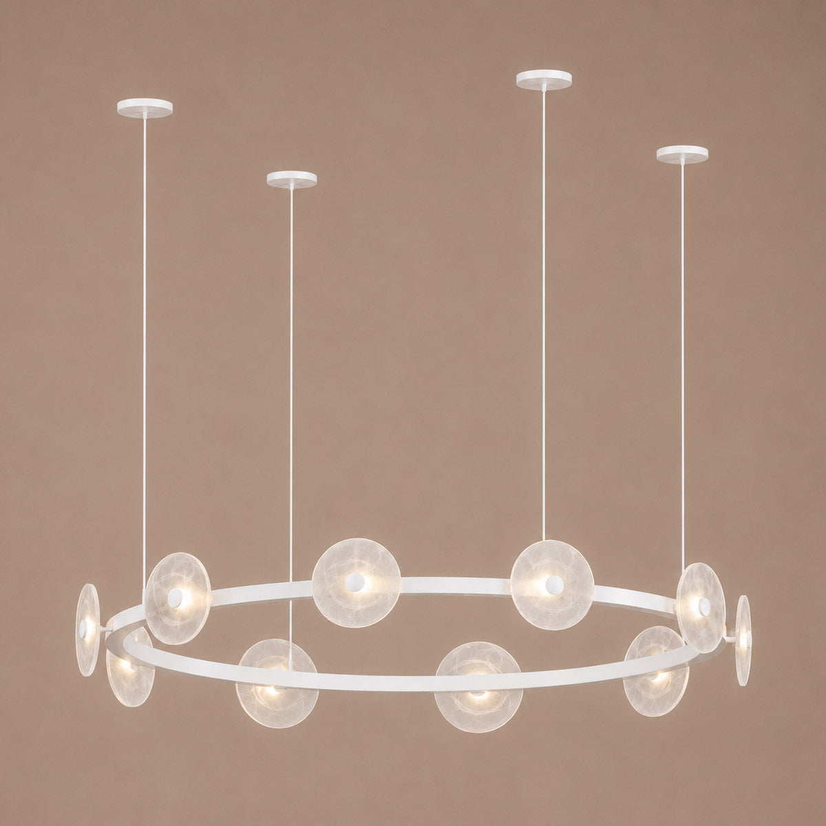 Cirkulos Halo 10 Light LED Round Pendant
