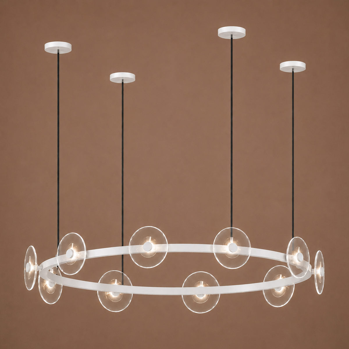 Cirkulos Halo 10 Light LED Round Pendant