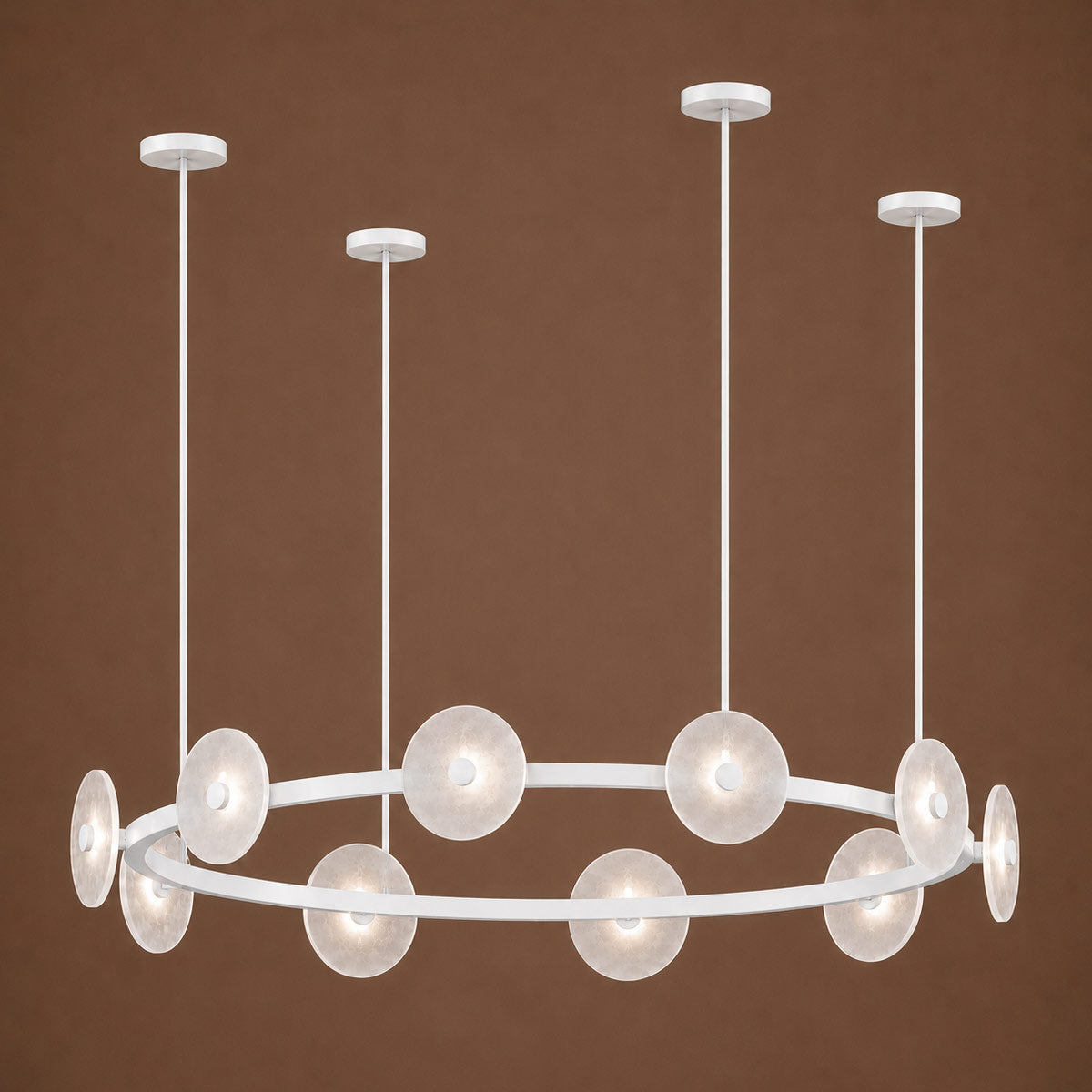 Cirkulos Halo 10 Light LED Round Pendant