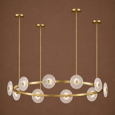 Cirkulos Halo 10 Light LED Round Pendant