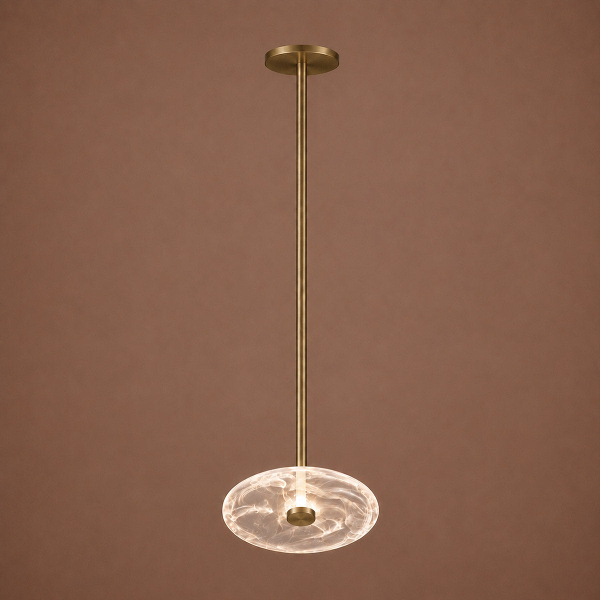 Cirkulos Halo 1 Light LED Single Pendant