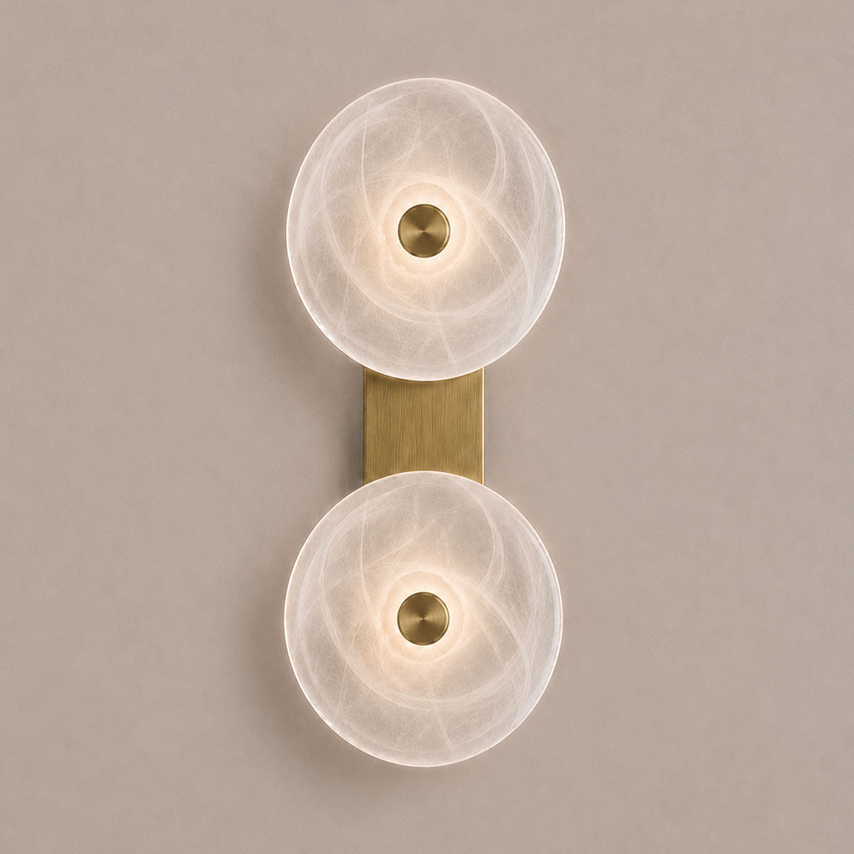 Cirkulos Halo 2 Light LED Vertical Wall Light
