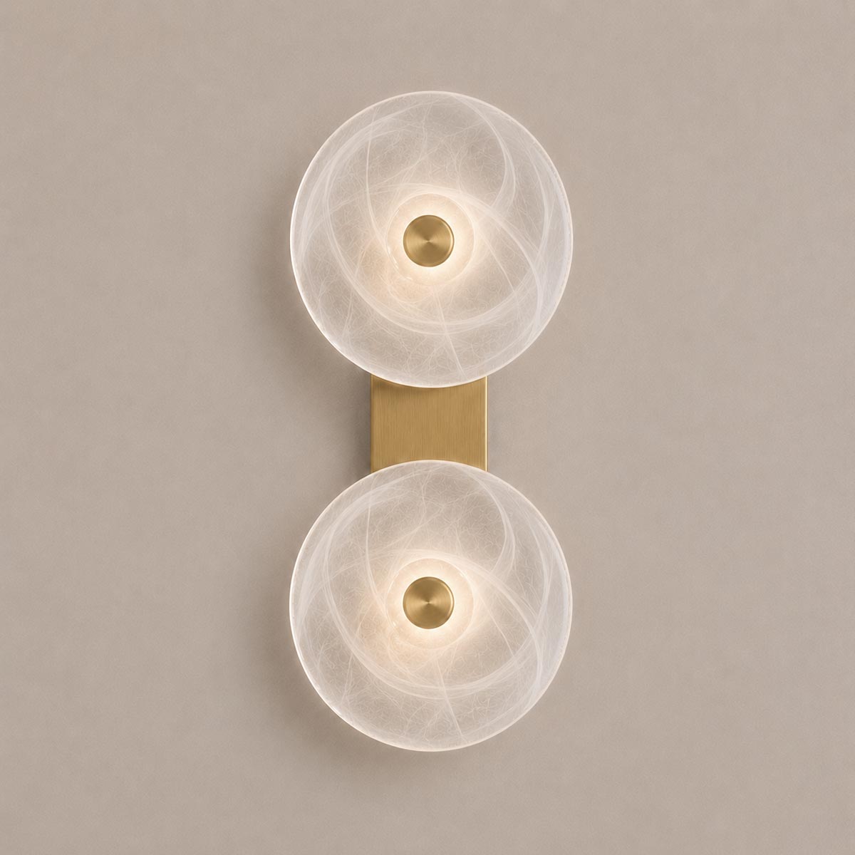 Cirkulos Halo 2 Light LED Vertical Wall Light