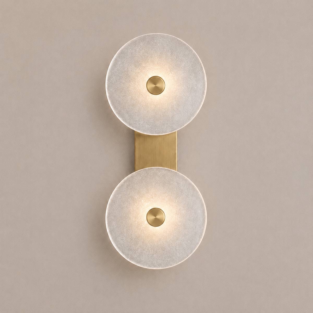 Cirkulos Halo 2 Light LED Vertical Wall Light