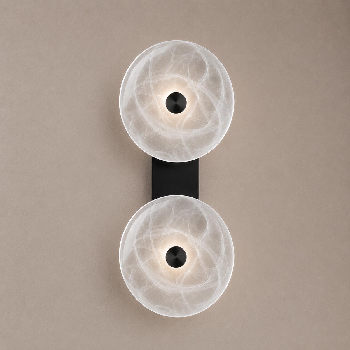 Cirkulos Halo 2 Light LED Vertical Wall Light