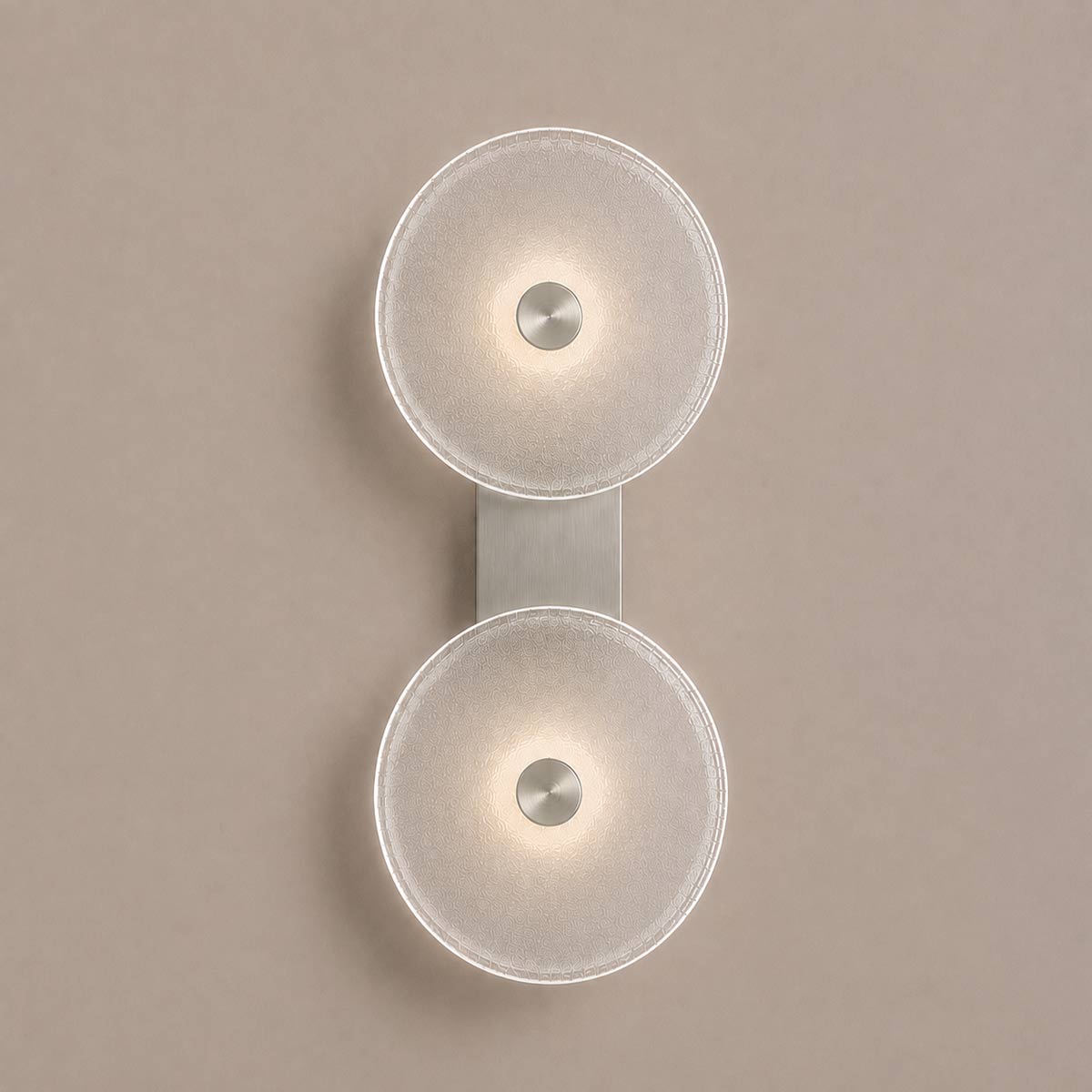 Cirkulos Halo 2 Light LED Vertical Wall Light