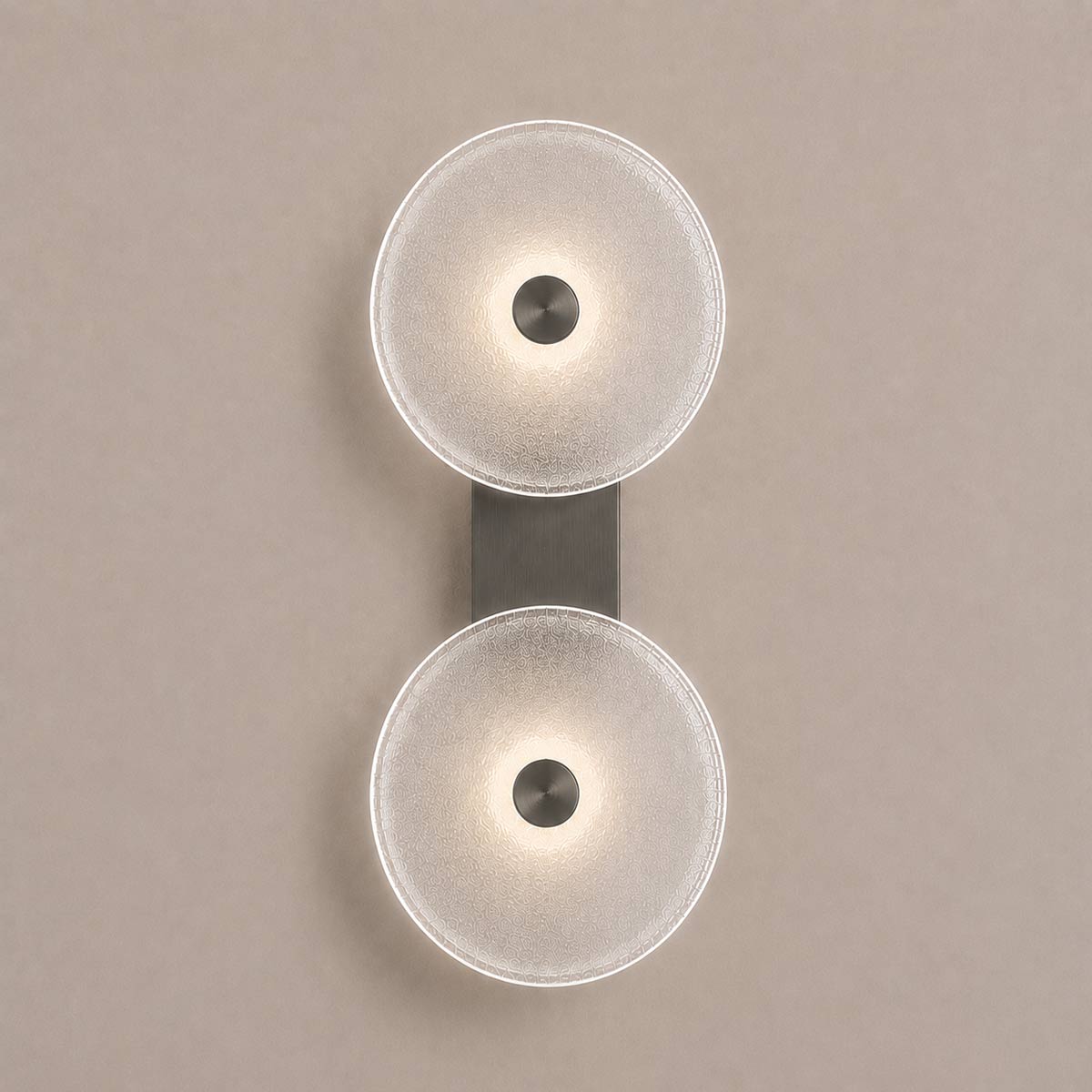 Cirkulos Halo 2 Light LED Vertical Wall Light