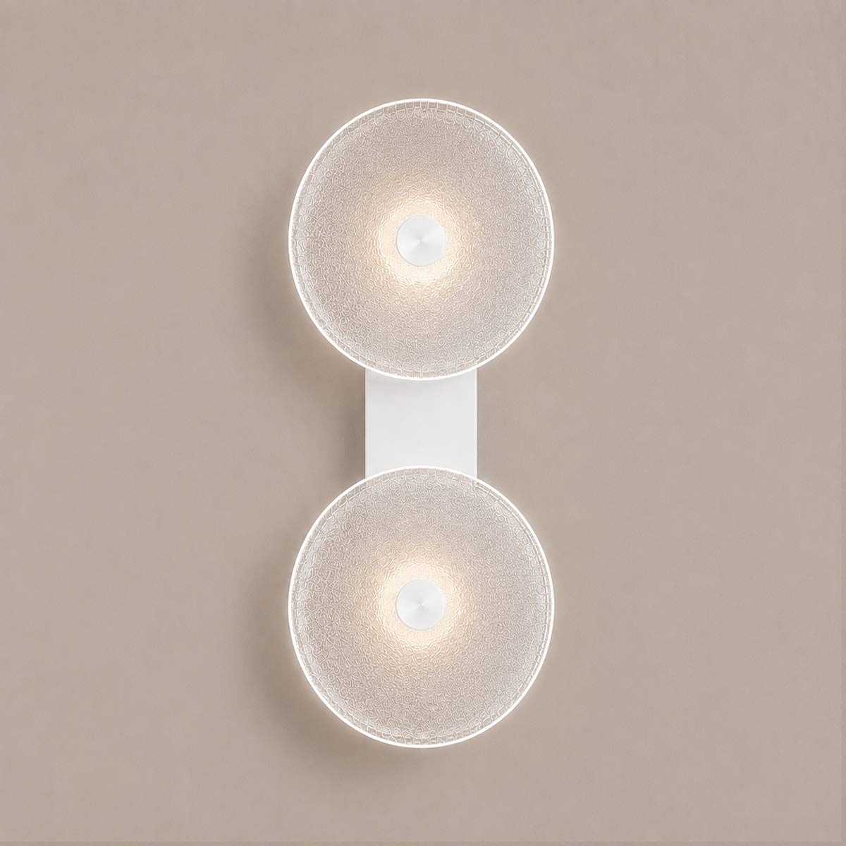 Cirkulos Halo 2 Light LED Vertical Wall Light