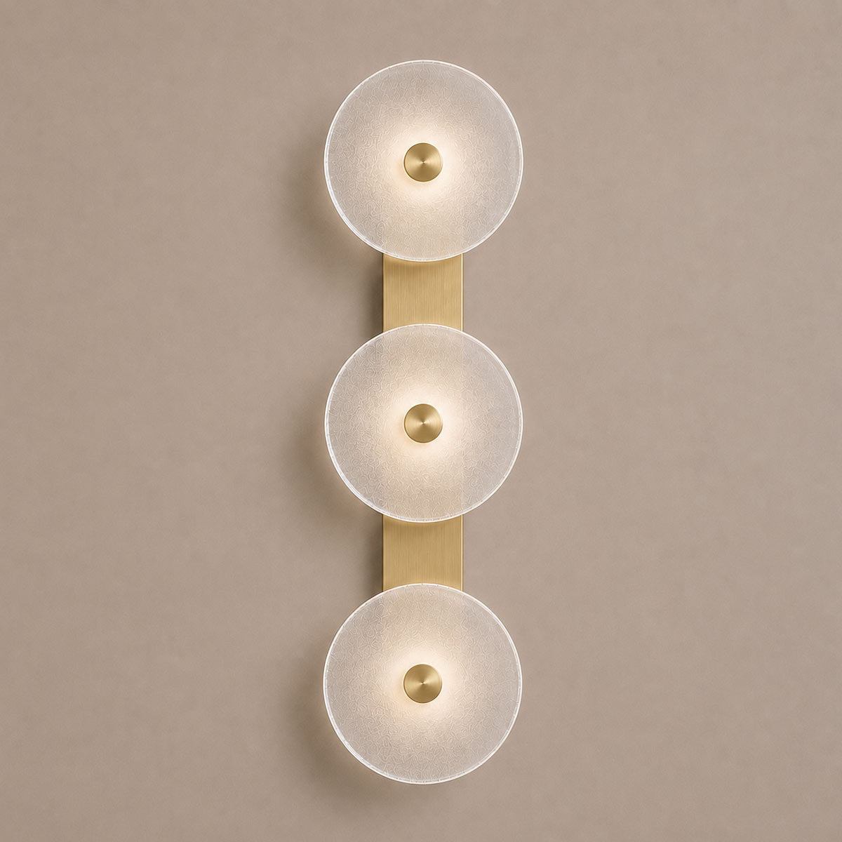 Cirkulos Halo 3 Light LED Vertical Wall Light
