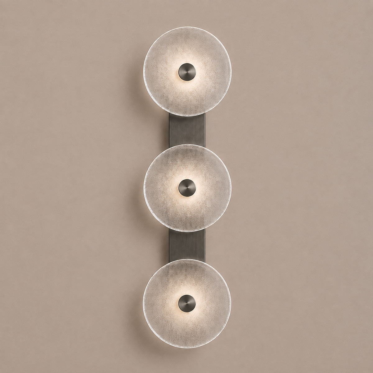 Cirkulos Halo 3 Light LED Vertical Wall Light