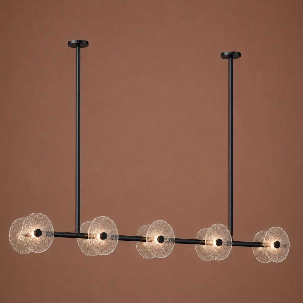 Cirkulos Iris 10 Light LED Linear Bar Pendant