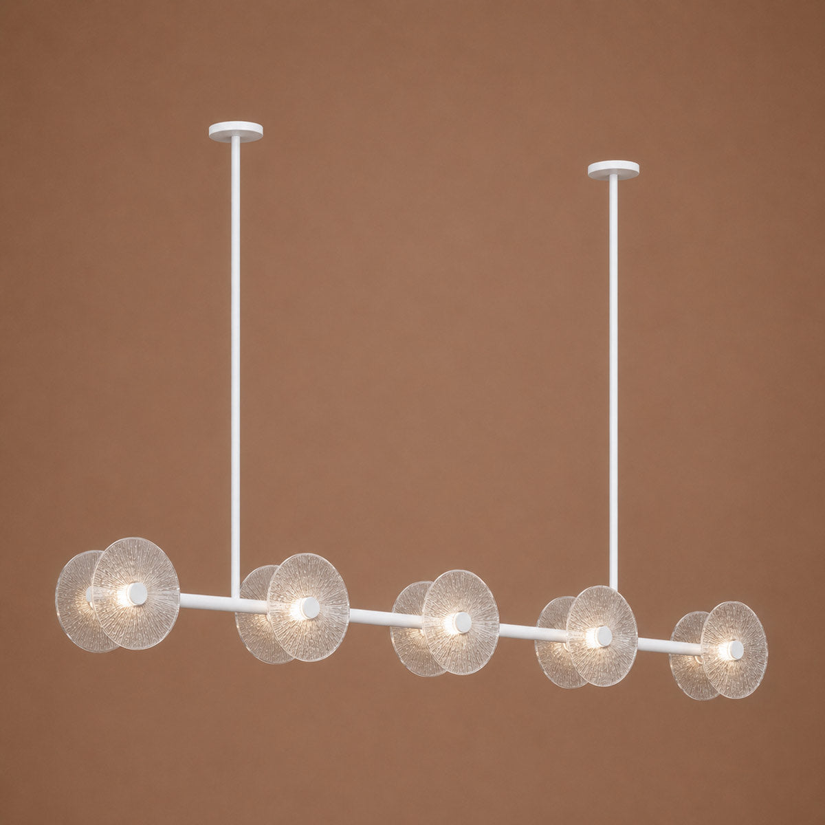 Cirkulos Iris 10 Light LED Linear Bar Pendant