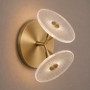 Cirkulos Iris 2 Light LED Angled Wall Light