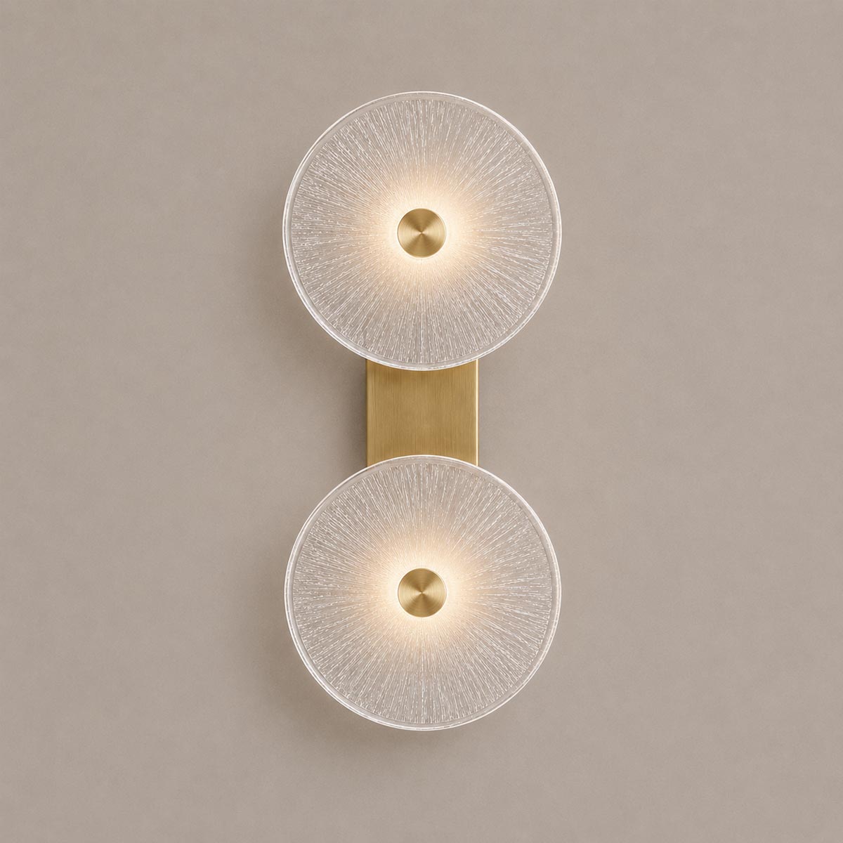 Cirkulos Iris 2 Light LED Vertical Wall Light