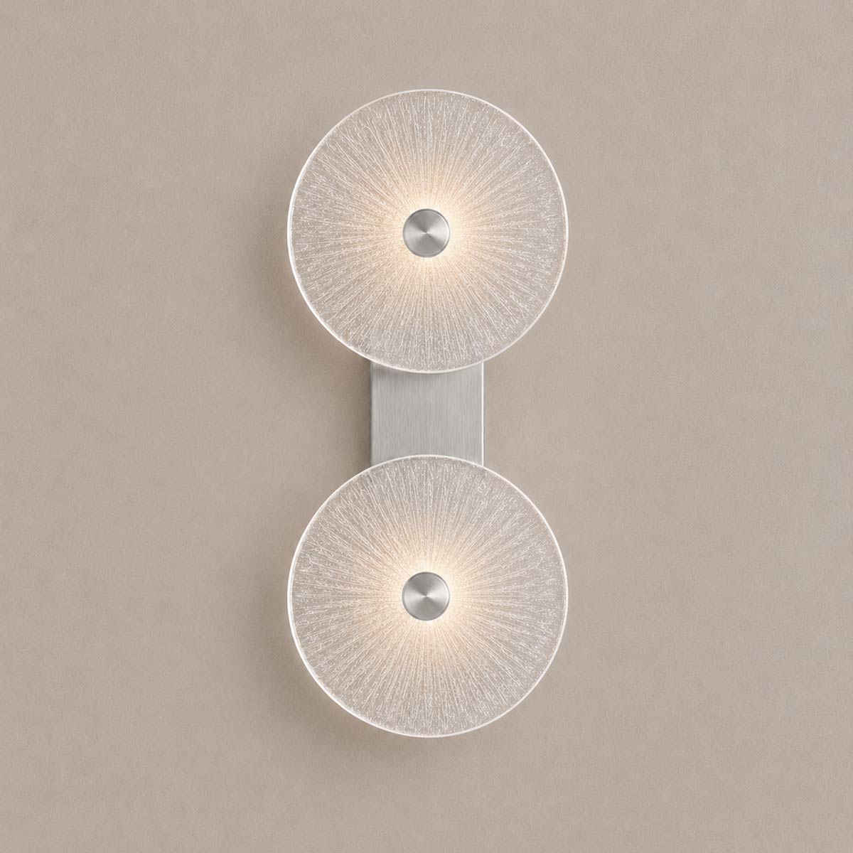 Cirkulos Iris 2 Light LED Vertical Wall Light