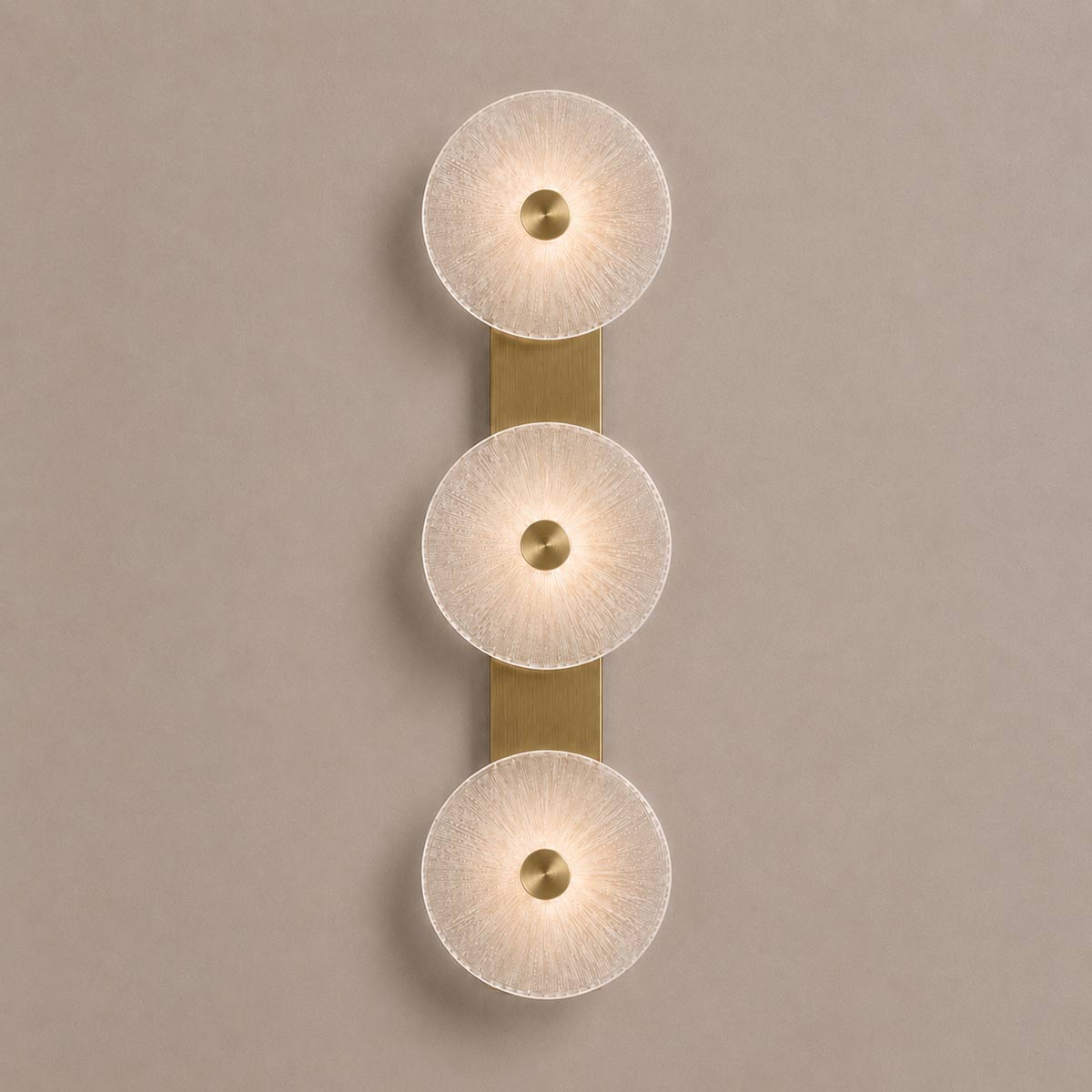 Cirkulos Iris 3 Light LED Vertical Wall Light