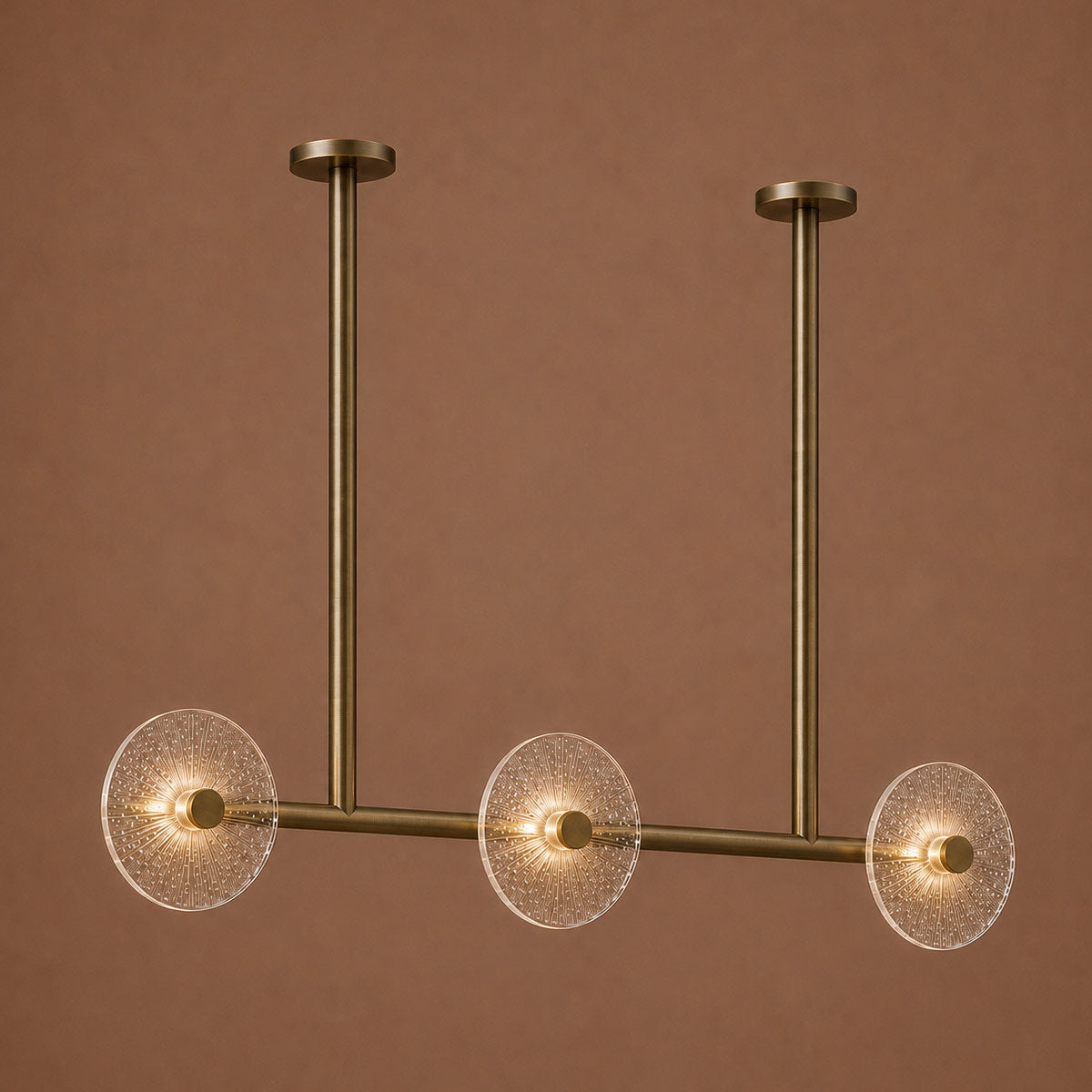 Cirkulos Iris 6 Light LED Linear Bar Pendant