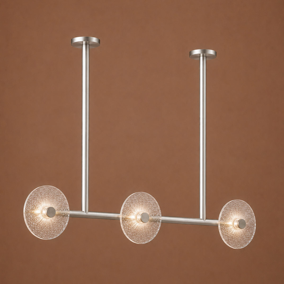 Cirkulos Iris 6 Light LED Linear Bar Pendant